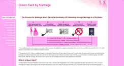 Desktop Screenshot of greencardbymarriage.com